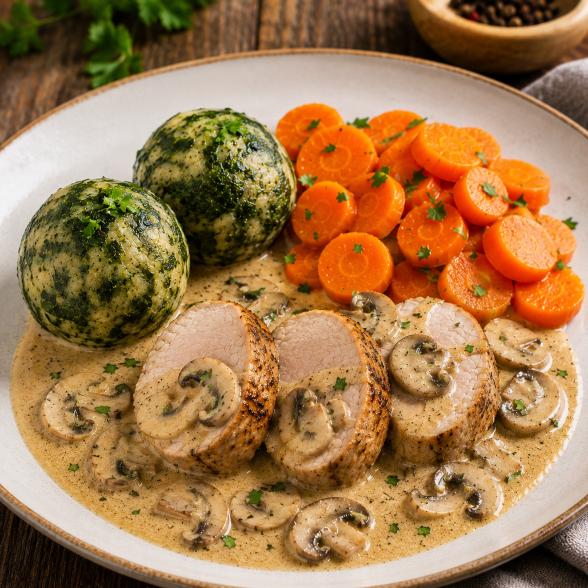 Schweinefilet + Spinat&Knödel - 114308800000 - 1 - 588px