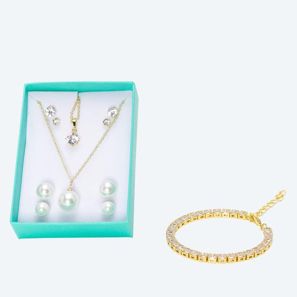 Geschenkset 9tlg. Messing vergoldet - 114314500000 - 1 - 588px