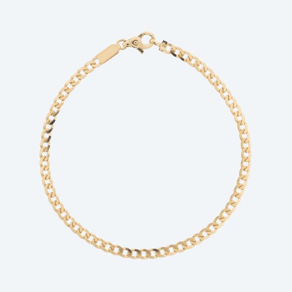 Panzerarmband 585 Gelbgold, ca. 20,5 cm - 114327300000 - 1 - 588px