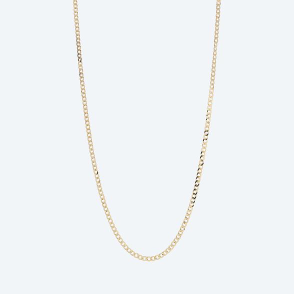 Panzerkette 585 Gelbgold, ca. 60 cm - 114327400000 - 1 - 588px