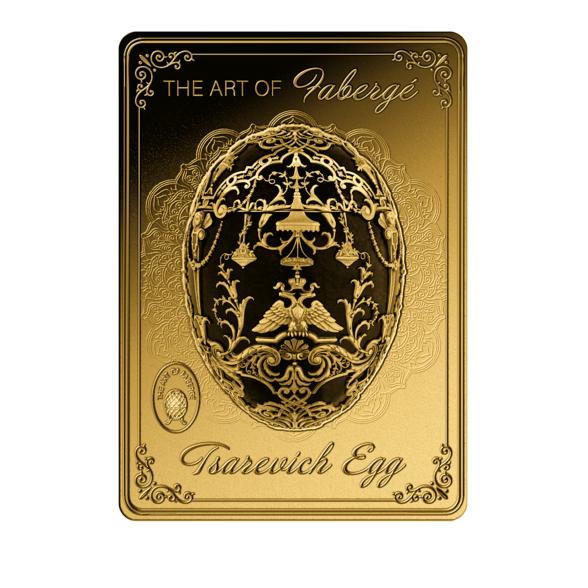 Goldbarren "The Art of Fabergé - Tsarevich Egg" - 114338400000 - 1 - 588px