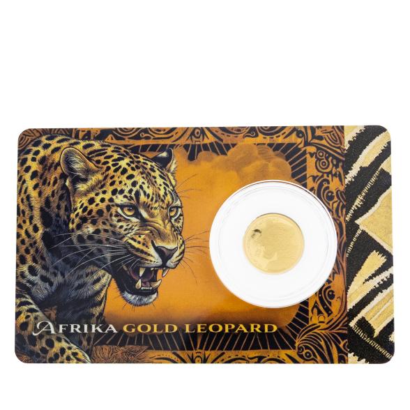 Coincard 1/200 oz. "Afrika Gold Leopard" - 114342700000 - 1 - 588px