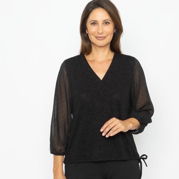 Kernig by Sarah Kern Glitzershirt schwarz 36/38 - 114355600001 - 1 - 588px