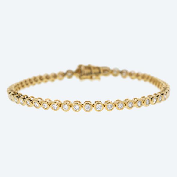Christian Materne Armband 925 Silber LG Brillant vergoldet - 114379800001 - 1 - 588px
