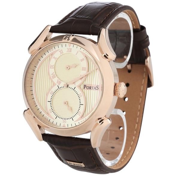 PortaS Herren-Automatikuhr "Erlau" creme - 114394600000 - 1 - 588px