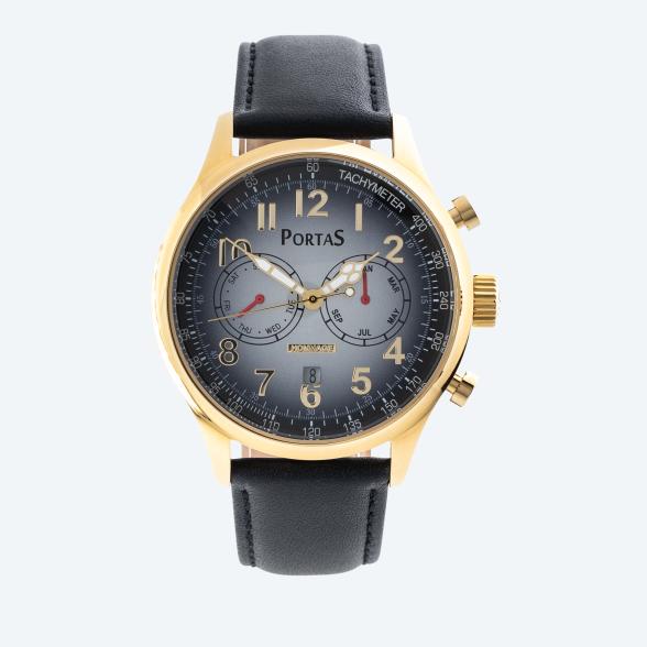 PortaS Herren-Automatikuhr "Rheticus", IPG, grau - 114395400000 - 1 - 588px
