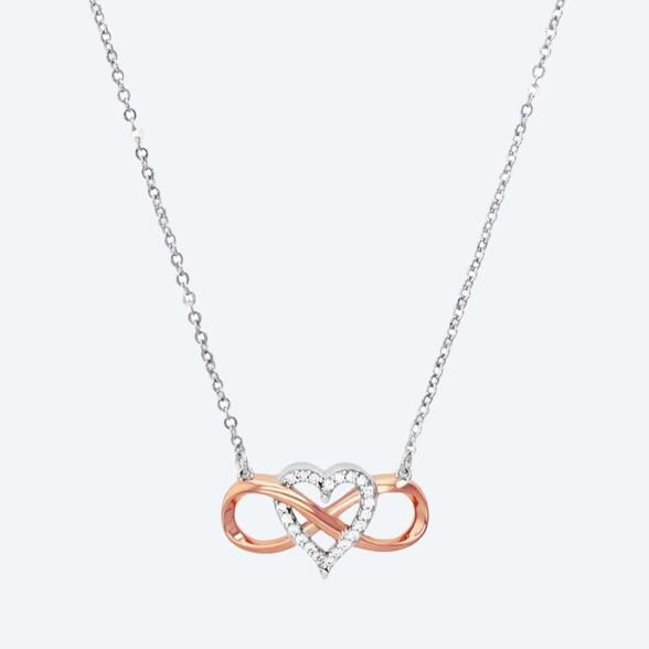 amor Mittelteil-Collier 925 bicolor - 114400700000 - 1 - 588px