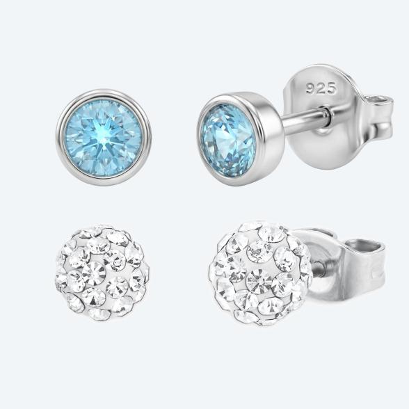 amor SET 2 Paar Ohrstecker 925 Silber - 114401900000 - 1 - 588px