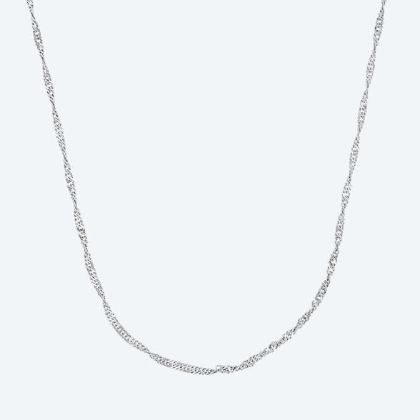 amor Singapurkette 925 Silber rhodiniert ca. 50 cm - 114402700000 - 1 - 588px