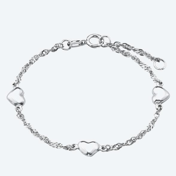 amor Herz-Armband 925 Silber rhodiniert - 114403100000 - 1 - 588px
