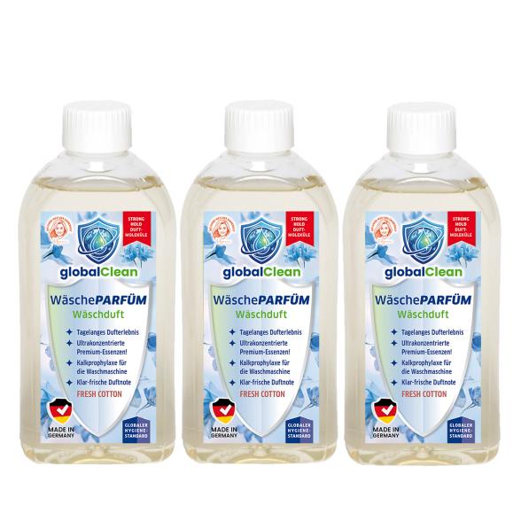 globalClean WäschePARFUM 3 x 500ml Fresh Cotton - 114408100000 - 1 - 588px