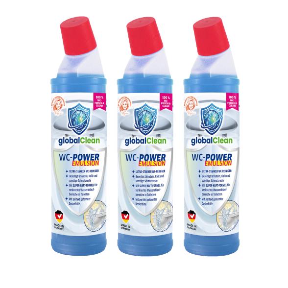 globalClean WC PowerEMULSION 3 x 750ml - 114409300000 - 1 - 588px