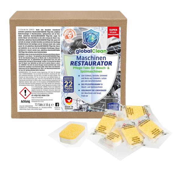 globalClean 50  + 22  Maschinen RESTAURATOR Tabs - 114411100000 - 1 - 588px