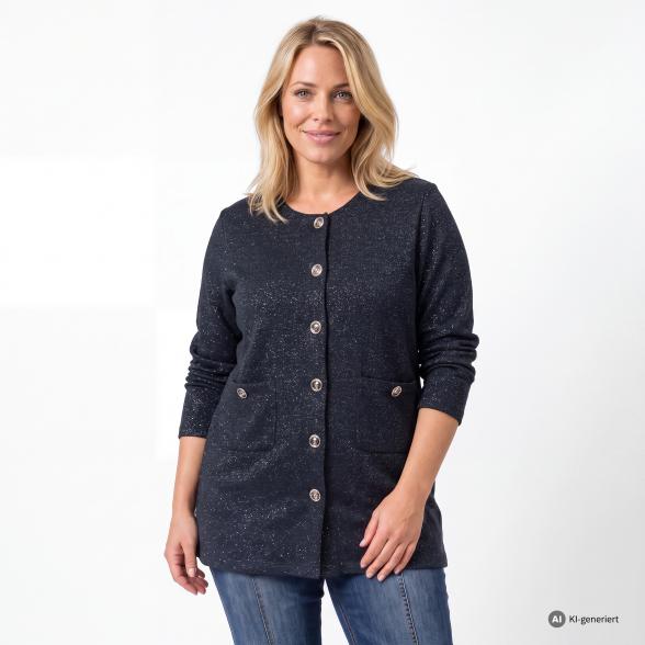 sophistical Women Strickjacke anthrazit 40/42 - 114420100001 - 1 - 588px