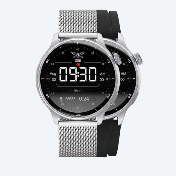 AVIATOR Herren-Smartwatch F-Series GPS Wechselband - 114422700000 - 1 - 588px