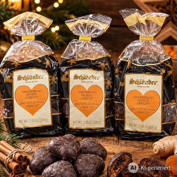 Schokoladenlebkuchen - Herz m. Aprikosenfüllung - 114428000000 - 1 - 588px