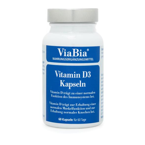 ViaBia Vitamin D3 60 Kapseln - 114433100000 - 1 - 588px