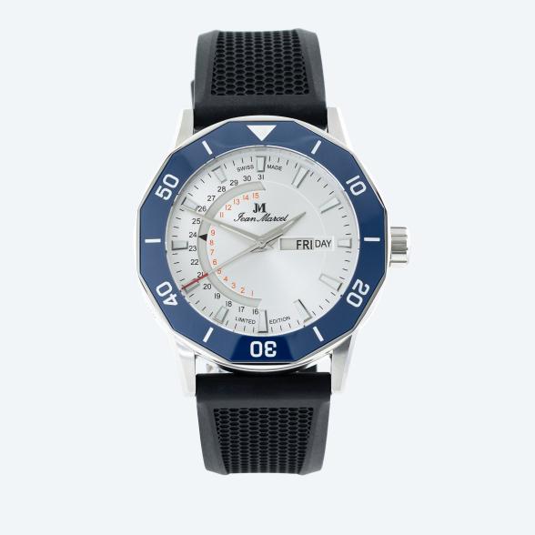 Jean Marcel Herrenuhr Tropical Diver silberfarben - 114443700000 - 1 - 588px