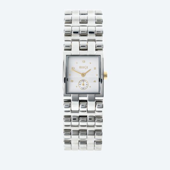 MANGO Damenuhr, Quarz, Gliederarmband, bicolor - 114451000000 - 1 - 588px