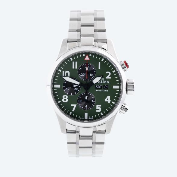 DELMA Herrenuhr "Commander Chronograph" Automatik - 114456900000 - 1 - 588px