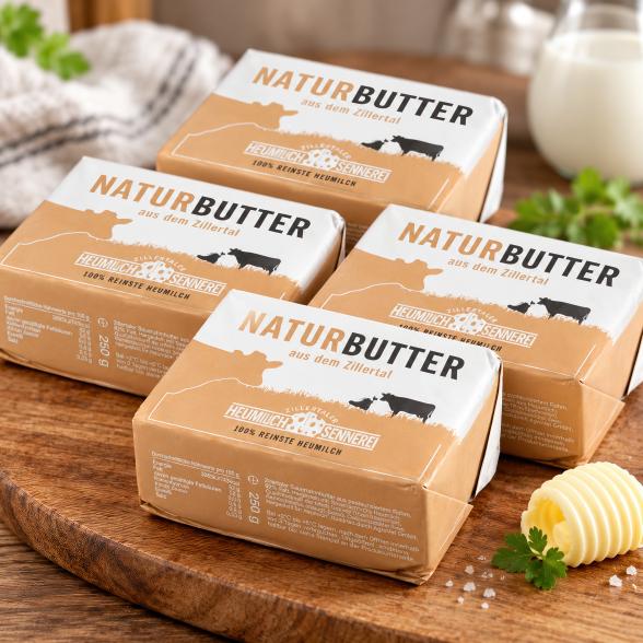 Zillertaler Naturbutter 4x250g - 114530800000 - 1 - 588px