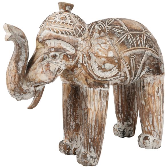 Elefant white wash, 45 cm - 68454200000 - 1 - 588px