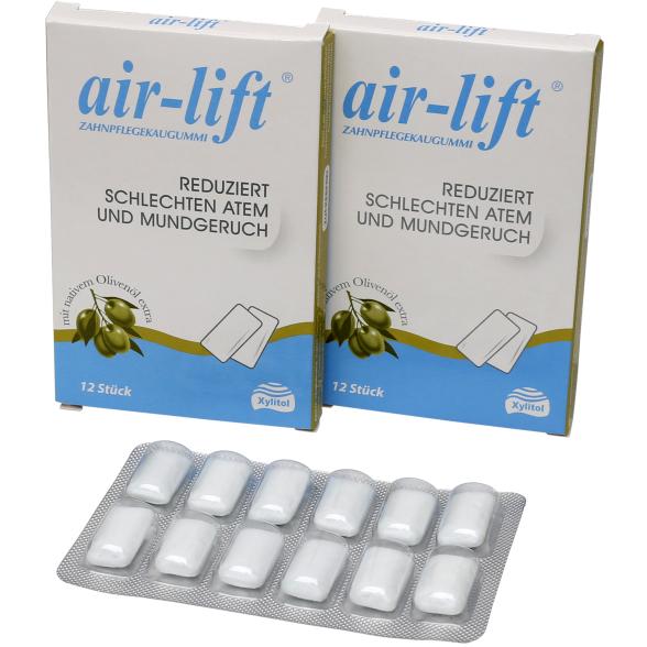 air-lift Zahnpflege-Kaugummi mit Xylitol 2er Set - 82366100000 - 1 - 588px