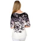 BRILLIANTSHIRTS Damen-Shirt schwarz/weiß 44/46 - 104893200003 - 1 - 140px