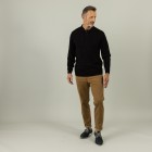 Cashmerelike by BLUE SEVEN Herren-Pulli, schwarz - 105021000000 - 1 - 140px