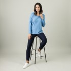 Cashmerelike by BLUE SEVEN Pullover, blaugrau 44 - 105052800004 - 1 - 140px