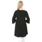FASHION NEWS Damen-Longshirt schwarz 36/40 - 105317600001 - 1 - 140px