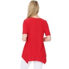 FASHION NEWS Shirt mit Kettchen & Strass, rot 36/40 - 105318700001 - 1 - 140px