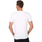 AERONAUTICA MILITARE Herren V-Neck T-Shirt weiß L - 105339500002 - 1 - 140px