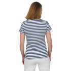 Z-ONE Damen T-Shirt gestreift marine/weiß - 105432800000 - 1 - 140px
