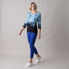 MILANO Design Pullover 'Allia' türkis/schwarz - 105542500000 - 1 - 140px