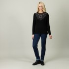 TRENDS by J. Leibfried  Damen-Shirt, schwarz - 105606500000 - 1 - 140px