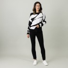 mocca by Jutta Leibfried Pullover schwarz/beige - 105701300000 - 1 - 140px