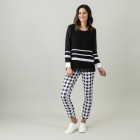 mocca by Jutta Leibfried Hose schwarz/weiß - 105703600000 - 1 - 140px