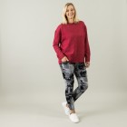 FASHION NEWS Thermo-Fleece-Leggings, schwarz/weiß - 105816600000 - 1 - 140px