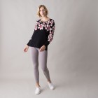 ashley brooke Damen Pullover, schwarz/multicolor - 105888200000 - 1 - 140px