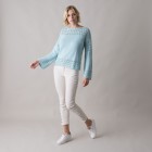 linea TESINI Damen Pullover, mint - 105889700000 - 1 - 140px
