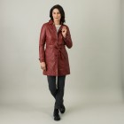 OTTO KERN Damen-Ledermantel 'Susa', rot - 105964500000 - 1 - 140px