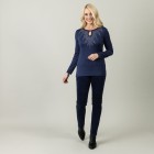 mocca by Jutta Leibfried Jeans 'Samt-Look', blau - 106039000000 - 1 - 140px