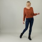 ZABAIONE Damen Pullover rostrot meliert - 106183600000 - 1 - 140px