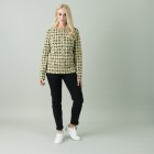 GINA LAURA Damen Sweatshirt, Hahnentritt gelb - 106296000000 - 1 - 140px