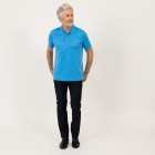 bugatti Herren Poloshirt, mittelblau - 107133400000 - 1 - 140px