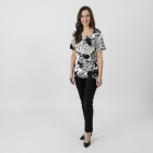 RÖSSLER SELECTION Damen-Shirt, schwarz/weiß 36 - 107275800001 - 1 - 140px