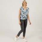 ZABAIONE Damen Shirt, weiß gemustert - 107291500000 - 1 - 140px