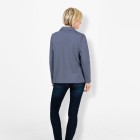 WITT weiden Damen Sweatshirt mit Zipper, graublau - 107444900000 - 1 - 140px