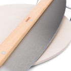 Leifheit Pizzastein rund Ø33cm mit Wiegemesser - 108353800000 - 1 - 140px